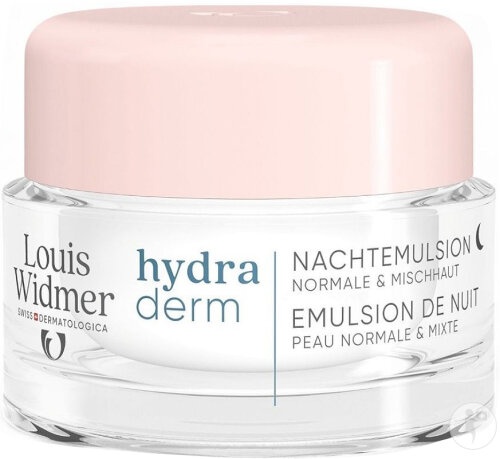 Louis Widmer Hydraderm Emulsie De Noapte Pot 50ml - Img 1
