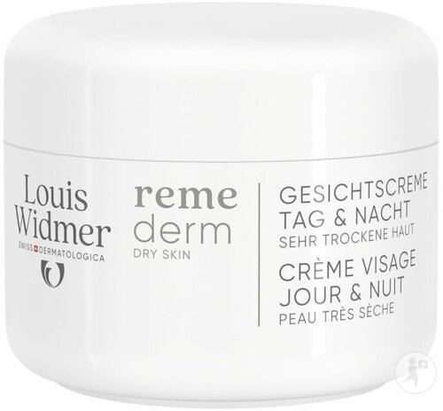 Louis Widmer Remederm Cremă De Față Pentru Piele Uscată Zi &amp; Noapte 50ml - Img 1