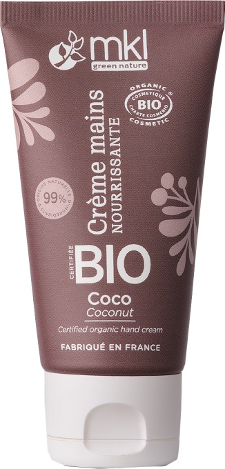 MKL Green Nature Cremă De Mâini Hrănitoare Și Reparatoare Nucă De Cocos Organic 50 ml - Img 1