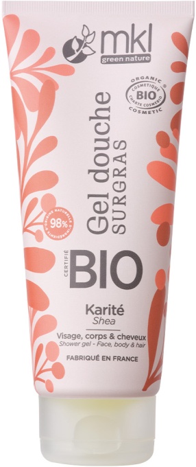 MKL Green Nature Gel De Duș Cu Unt De Shea Bio 200ml - Img 1