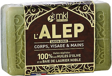 MKL Green Nature L'Alep Săpun Solid Delicat Corp/Față/Mâini Organic 120g - Img 1