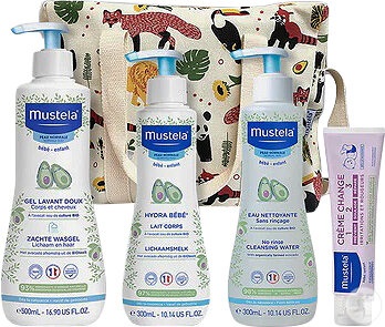 Mustela Bébé-Enfant Set Vanity Jungle 4 Produse - Img 1
