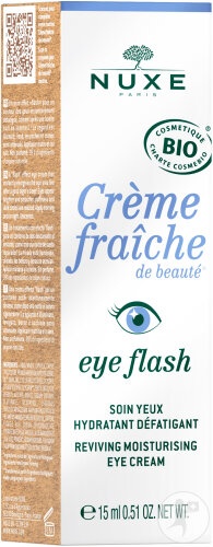Nuxe Crème Fraîche De Beauté Eye Flash Cremă De Ochi Hidratantă Revigorantă Bio Tub 15ml - Img 1