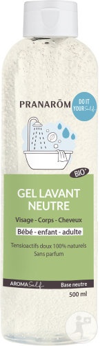 Pranarôm Aromaself Gel Lavant Neutru Bio Pentru Bebe/Adult 500ml - Img 1