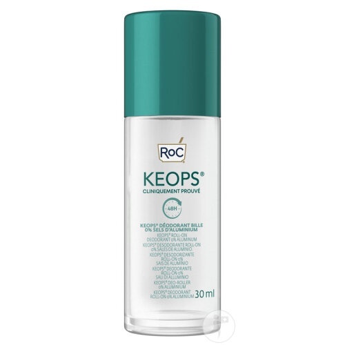 Roc Keops Deodorant Roll 0%Aluminiu 30ml - Img 1