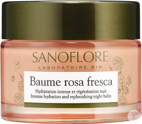 Sanoflore Rosa Angelica Balsam Rehidratant 48h Toate Tipurile De Piele Borcan 50ml - Img 1