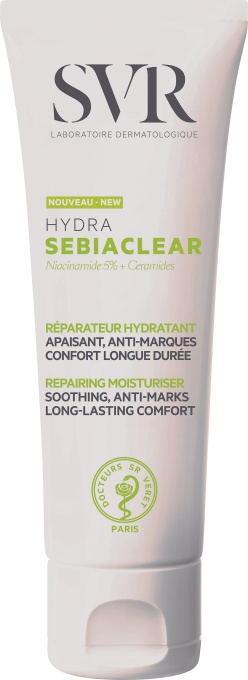 SVR Sebiaclear Hydra Cremă Hidratantă Reparatoare Piele Tendință Acneică 40ml - Img 1