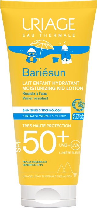 Uriage Bariésun Loțiune Hidratantă Pentru Copii SPF50+ Față/Corp Piele Sensibilă 100ml - Img 1
