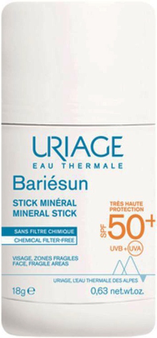 Uriage Bariésun Mineral Stick SPF50+ Protecție Solară Minerală 18g - Img 1