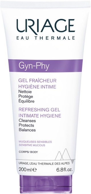 Uriage Gyn-Phy Gel De Prospetime Igienă Intimă Membrane Mucoase Sensibile Tub 200ml - Img 1