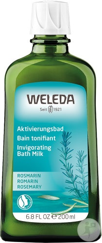 Weleda Lapte De Baie Revigorant Cu Rozmarin 200ml - Img 1