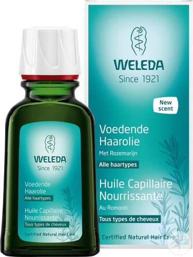 Weleda Ulei Capilar Nutritiv Pentru Toate Tipurile De Păr 50ml - Img 1