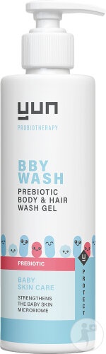 Yun Baby Wash Gel Curățare Corp Și Păr 200ml - Img 1