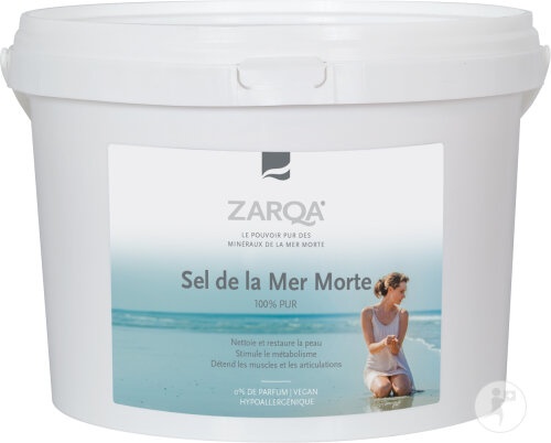 Zarqa Cristale De Sare Din Marea Moartă Găleată 5kg - Img 1