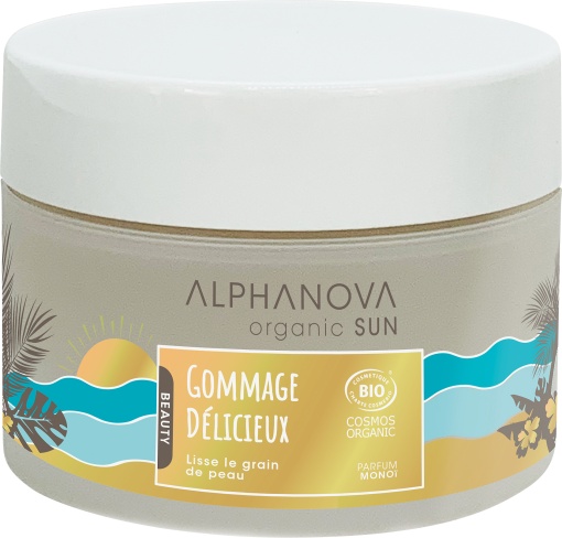 Alphanova Sun Exfoliant Minunat Parfum Monoi Bio 200ml - Img 1