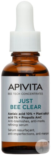 Apivita Just Bee Clear Ser 30ml - Img 1
