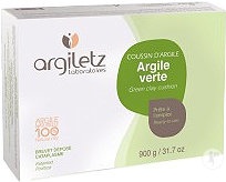 Argiletz Pernă Cu Argilă Verde Gata De Folosit 36 Bucăți - Img 1