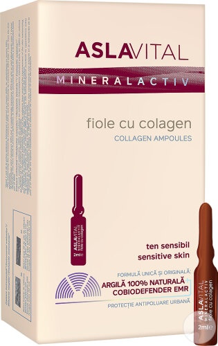 Aslavital Fiole Cu Colagen 10x2ml - Img 1