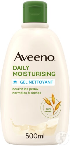 Aveeno Gel De Curățare Hidratant Pentru Ten Normal Uscat 500ml - Img 1