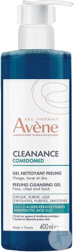 Avene Cleanance Comedomed Gel Exfoliant Pentru Față, Piept Și Spate 400ml - Img 1