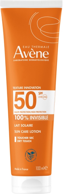 Avène Sun Care Lotion 100% Invisible SPF50 Loțiune Invizibilă Pentru Protecție Solară Tub 100ml - Img 1