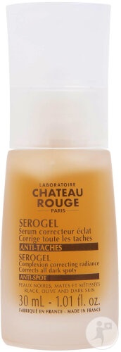 Château Rouge Sérogel Ser Corector Luminozitate Anti-Pete Pentru Ten Negru Măsliniu Și Mixt 30ml - Img 1