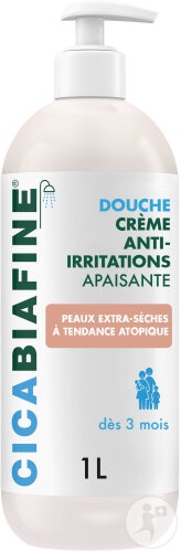 Cicabiafine Cremă De Duș Anti-Iritații Calmanta Pentru Piele Extra Uscată Cu Tendință Atopică 1l - Img 1