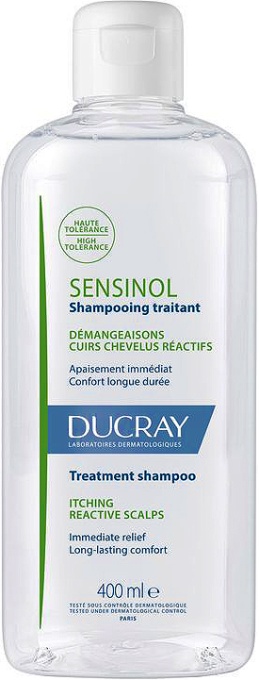 Ducray Sensinol Șampon Calmant Pentru Scalp Sensibil Cu Mâncărime 400ml - Img 1