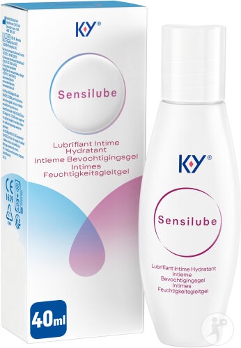 Durex Sensilube Fluid Lubrifiant Intim Delicatețe Și Hidratare Flacon 40ml - Img 1