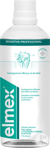 Elmex Sensitive Professional Apă De Gură Pentru Dinți Sensibili 400ml - Img 1