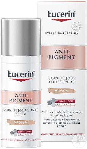 Eucerin Anti-Pigment Cremă De Zi Nuanțatoare SPF30 Medium 50ml - Img 1