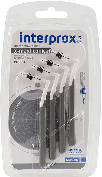 Interprox Plus X Maxi Periuță Interdentală 4 Bucăți - Img 1