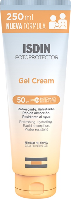 Isdin Fotoprotector Gel-Cremă SPF50+ Tub 250ml - Img 1