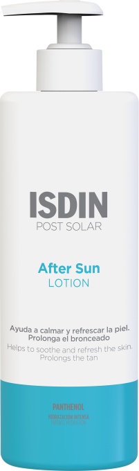 Isdin Loțiune După Soare Flacon Cu Pompă 400ml - Img 1