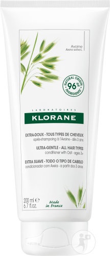 Klorane Balsam Cu Ovăz Pentru Toate Tipurile De Păr 200ml - Img 1