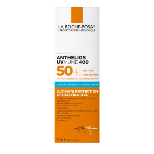 La Roche-Posay Anthelios UVMUNE 400 Cremă Față SPF50+ Piele Sensibila 50ml - Img 1