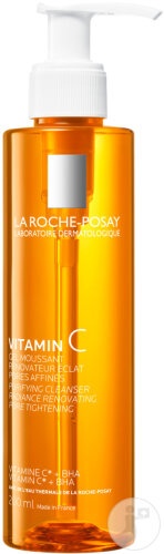 La Roche-Posay Vitamina C Pură Gel De Curățare Pentru Regenerare Și Luminozitate 200ml - Img 1