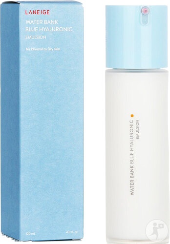 Laneige Water Bank Blue Hyaluronic Emulsie Pentru Piele Normală/Uscată 120ml - Img 1