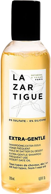 Lazartigue Șampon Extra-Delicat Pentru Utilizare Frecventă 200ml - Img 1