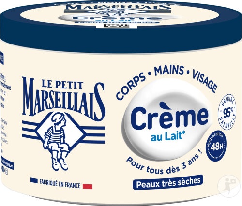 Le Petit Marseillais Cremă Multi Utilizare Piele Foarte Uscată 360ml - Img 1
