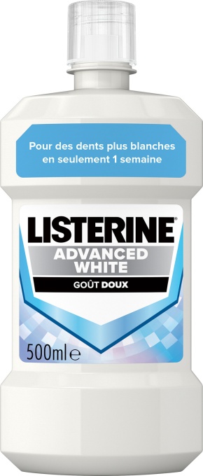 Listerine Advanced White Apă De Gură 500ml - Img 1