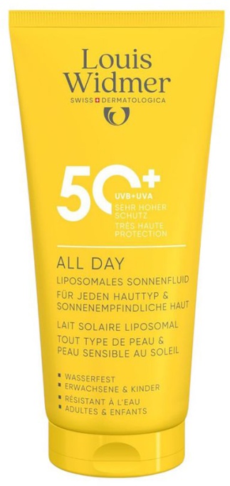 Louis Widmer Sun All Day Protecție Solară SPF50+ Fără Parfum 100ml - Img 1
