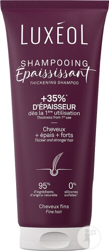 Luxéol Șampon Volumator Pentru Păr Fin Tub 200ml - Img 1