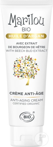 Marilou Bio Cremă Anti-Îmbătrânire Cu Ulei De Argan Bio 50ml - Img 1