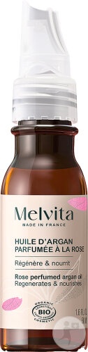 Melvita Ulei De Argan Parfumat Cu Trandafir 50ml - Img 1