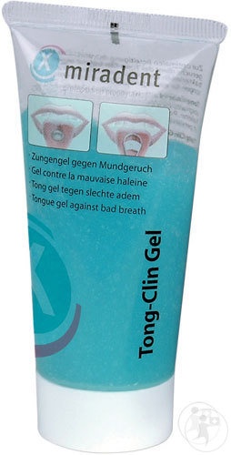 Miradent Tong‑Clin Gel Pentru Respirație Proaspătă Tub 50g - Img 1