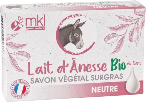 MKL Green Nature Lapte De Magarita Bio Din Gers Sapun Vegetal Neutru 100g - Img 1