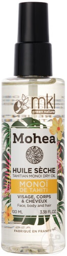 MKL Green Nature Mohea Ulei Uscat De Monoi Tahitian Față Corp Păr 100ml - Img 1
