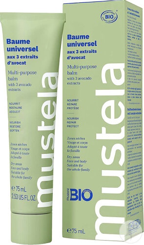 Mustela Balsam Universal Cu 3 Extracte De Avocado 75ml - Img 1