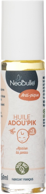 Néobulle Huile Adou'pik Anti-pique Bio Stick Calmant După Mușcătură 9ml - Img 1